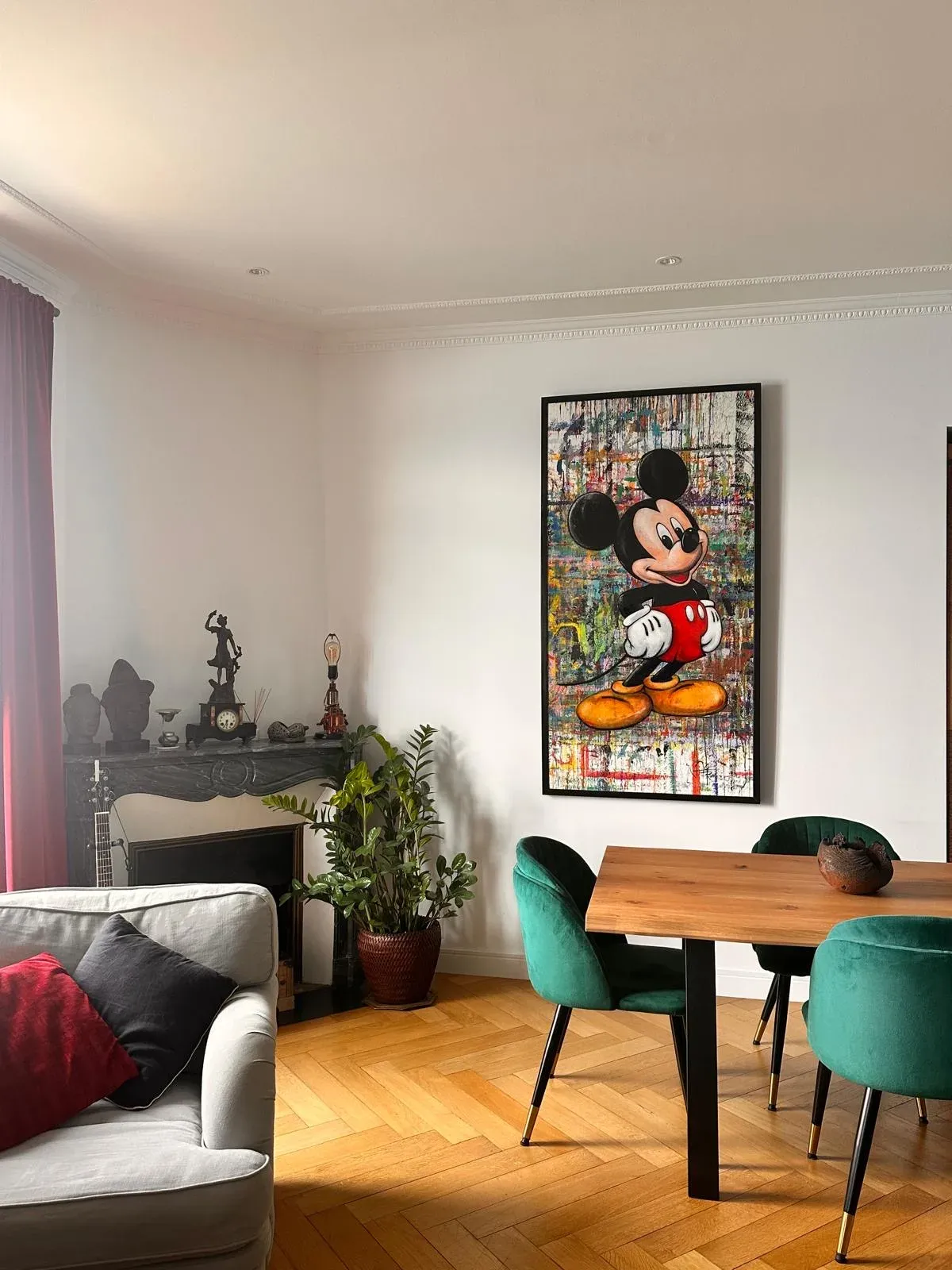 Mickey in the house
